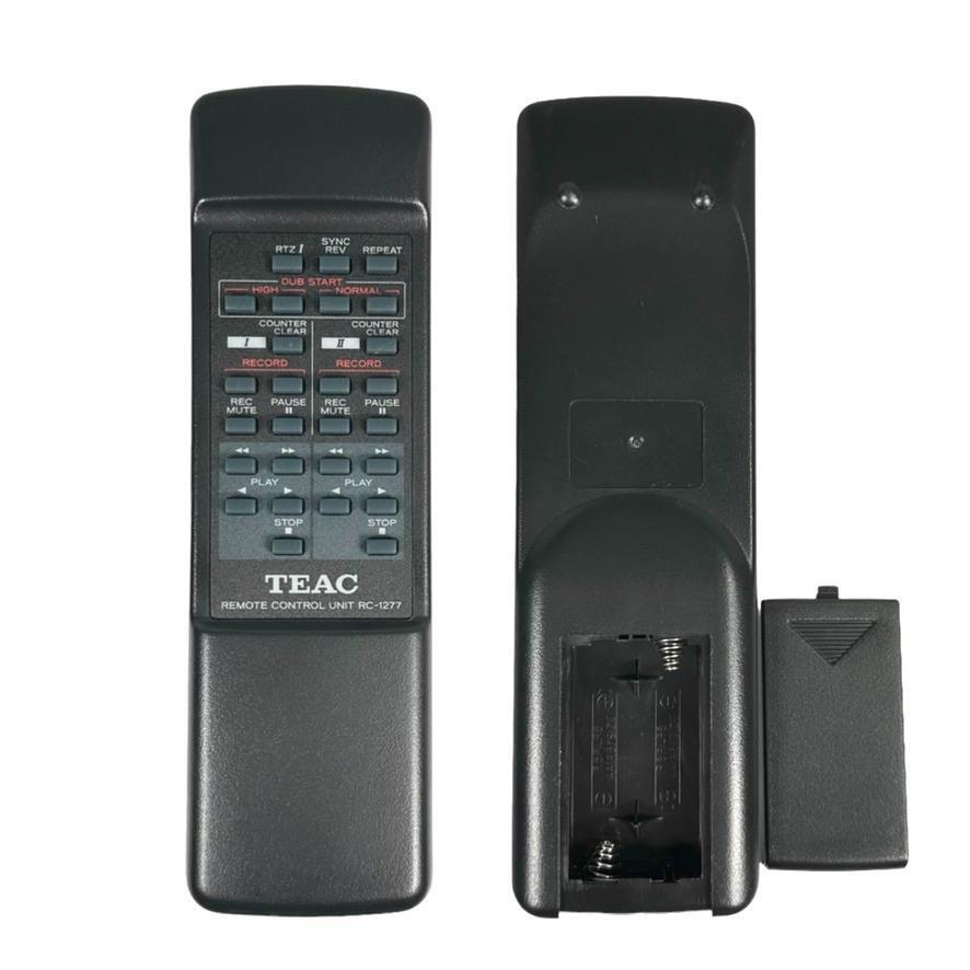 優良動作品・純正リモコン付属 TEAC ダブルオートリバース 優良動作品・純正リモコン付属 TEAC ダブルオートリバース