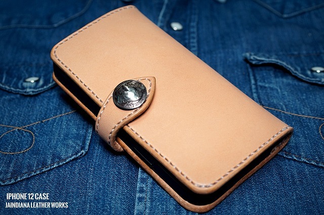 ハンドメイド サドルレザー iPhone X ケース ビンテージ染めバー ハンドメイド サドルレザー iPhone X ケース ビンテージ染めバー