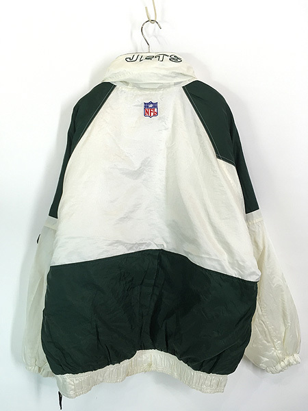 古着 90s STARTER NFL New York Jets ジェッツ 2way ハーフ 古着 90s STARTER NFL New York Jets ジェッツ 2way ハーフ