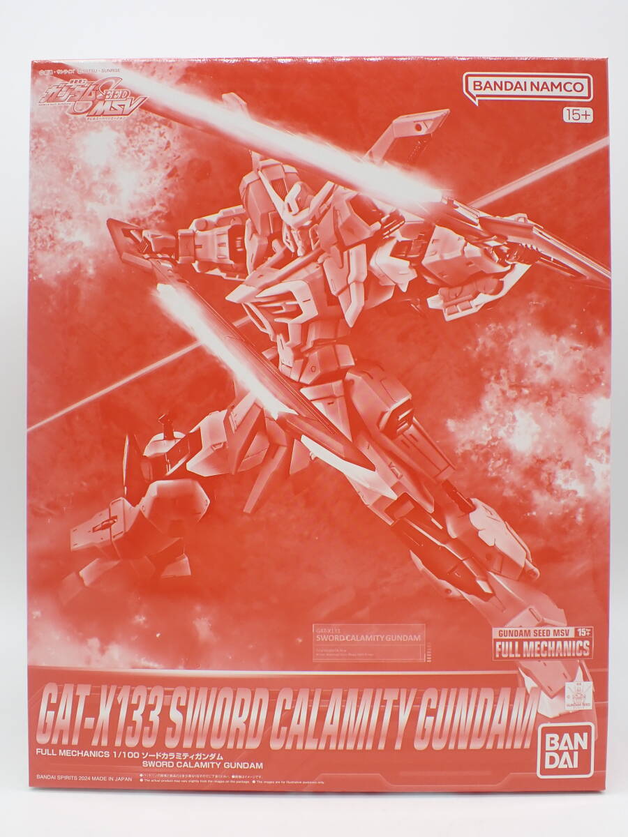 ha0901/05/34　未組立　バンダイ　機動戦士ガンダムSEED MSV　フルメカニクス　1/100　ソードカラミティガンダム 