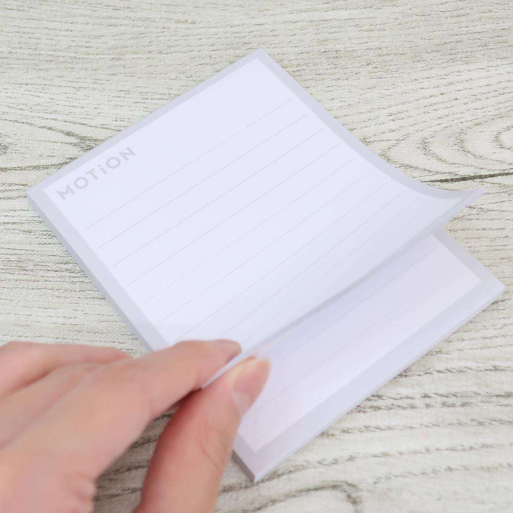 MOTiON memo pad binder - memory refill gray ka Mio Japan new . period preparation stationery simple goods 