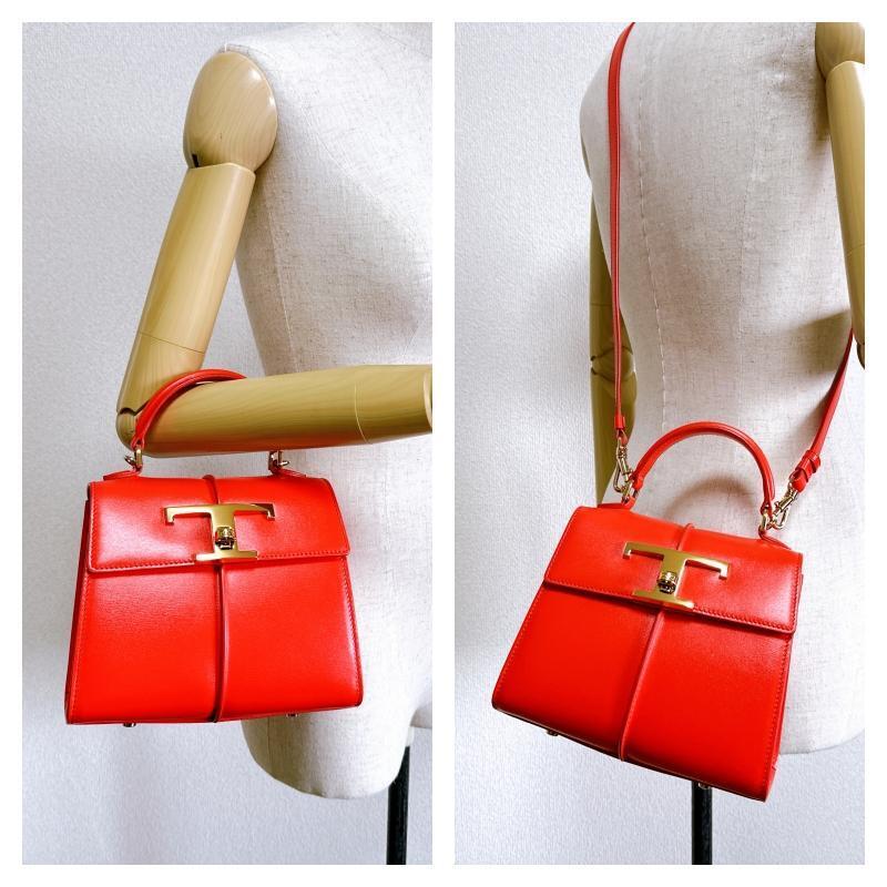 TOD'S トッズ T タイムレス ハンドバッグ ショルダーバッグ TOD'S トッズ T タイムレス ハンドバッグ ショルダーバッグ