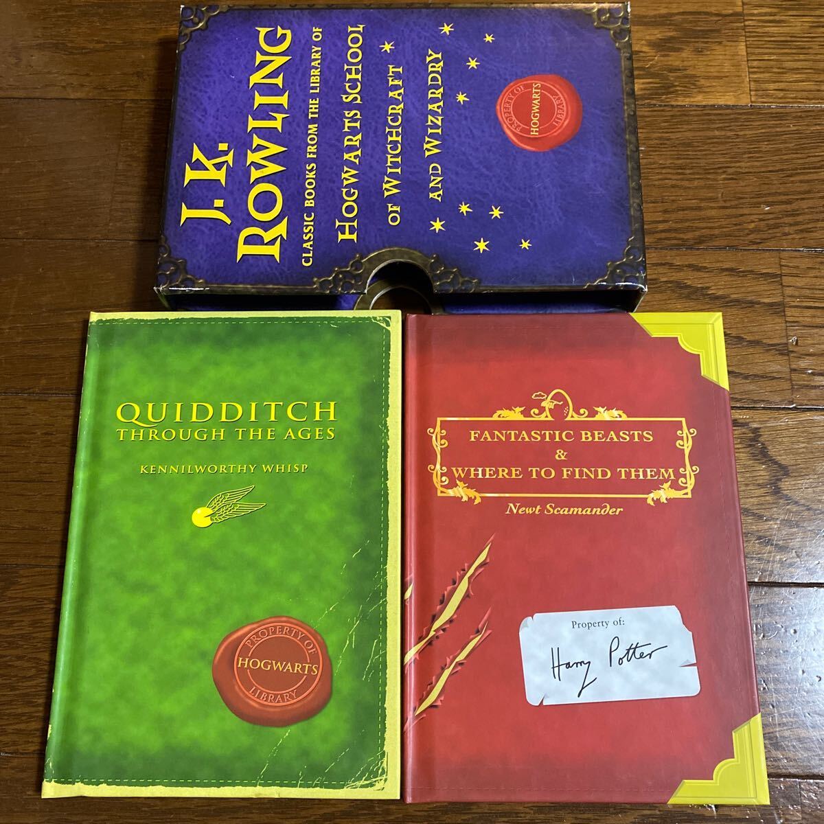 洋書 ハリーポッター 教科書セット 英文 (ハリーの落書き入り 洋書 ハリーポッター 教科書セット 英文 (ハリーの落書き入り