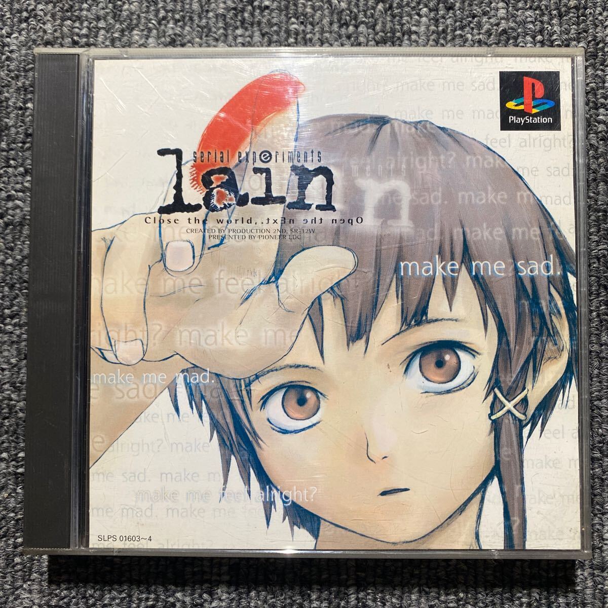 PS serial experiments lain|Yahoo!フリマ(旧PayPayフリマ) PS serial experiments lain|Yahoo!フリマ(旧PayPayフリマ)