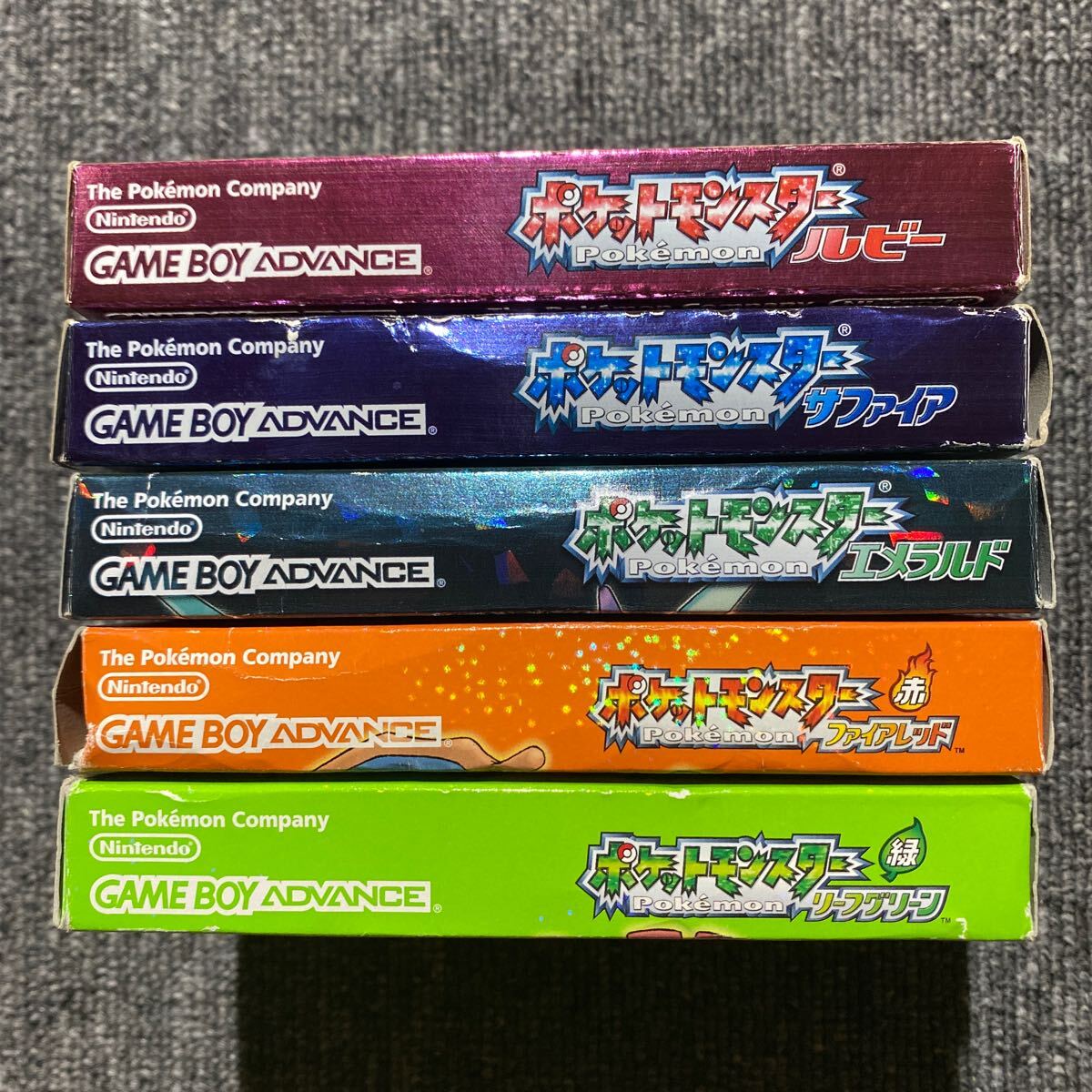 GBA ポケットモンスター 5本セット|Yahoo!フリマ(旧PayPayフリマ) GBA ポケットモンスター 5本セット|Yahoo!フリマ(旧PayPayフリマ)