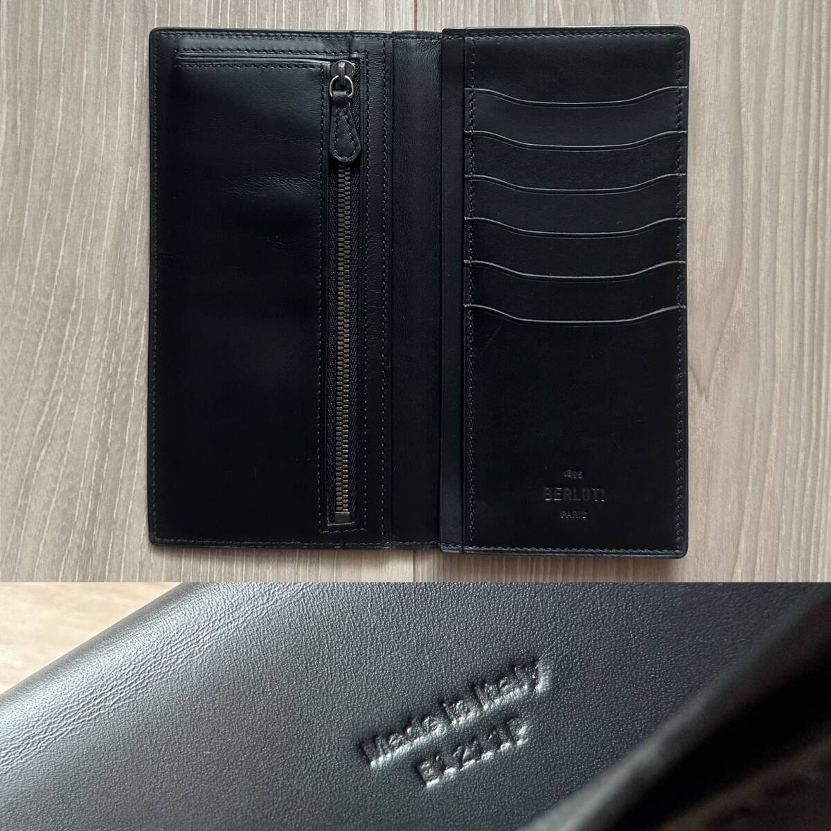 特注23万 Berluti Santal ScritLeather Zip Long Wallet 特注23万 Berluti Santal ScritLeather Zip Long Wallet