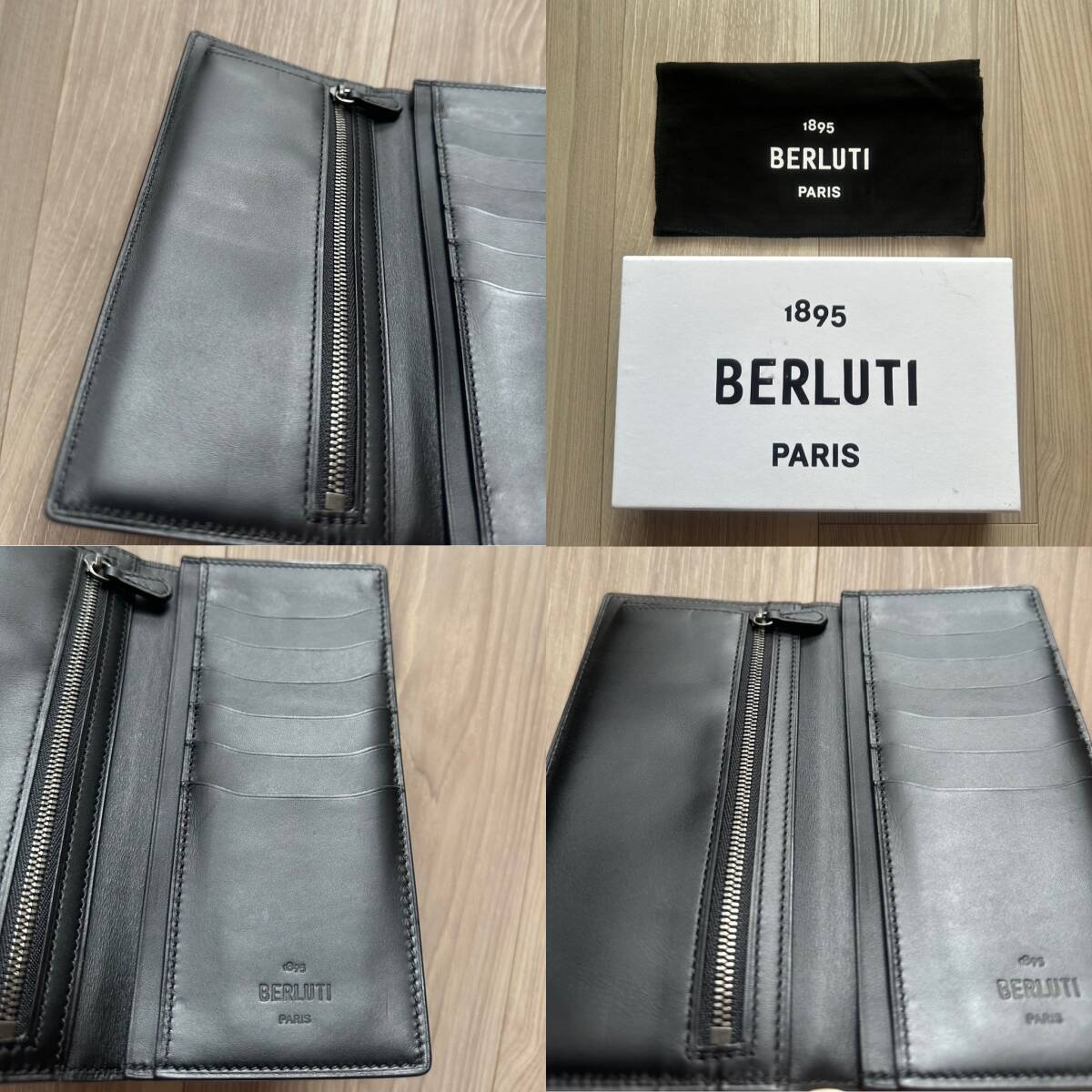 特注23万 Berluti Santal ScritLeather Zip Long Wallet 特注23万 Berluti Santal ScritLeather Zip Long Wallet