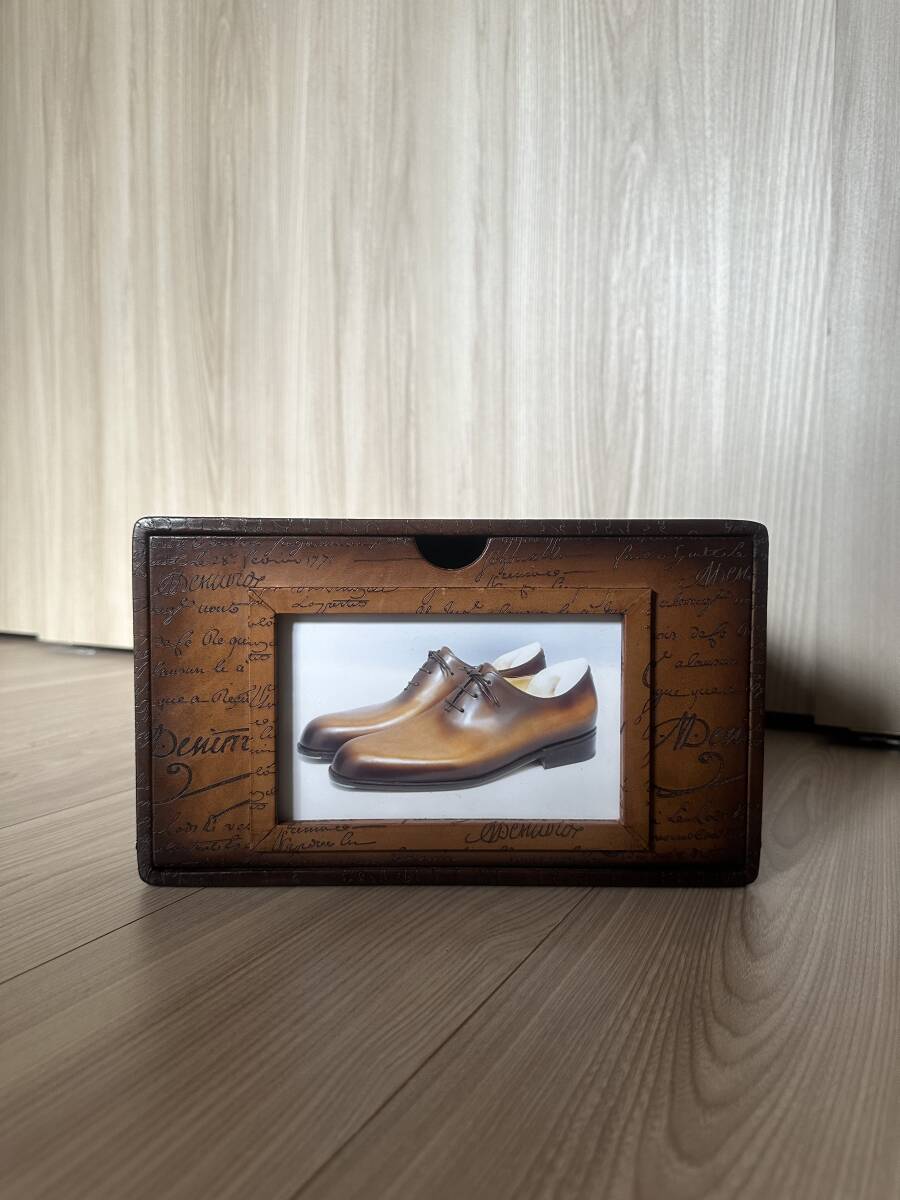 非売品 Berluti Scrit Patine Leather Box ベルルッティ 非売品 Berluti Scrit Patine Leather Box ベルルッティ