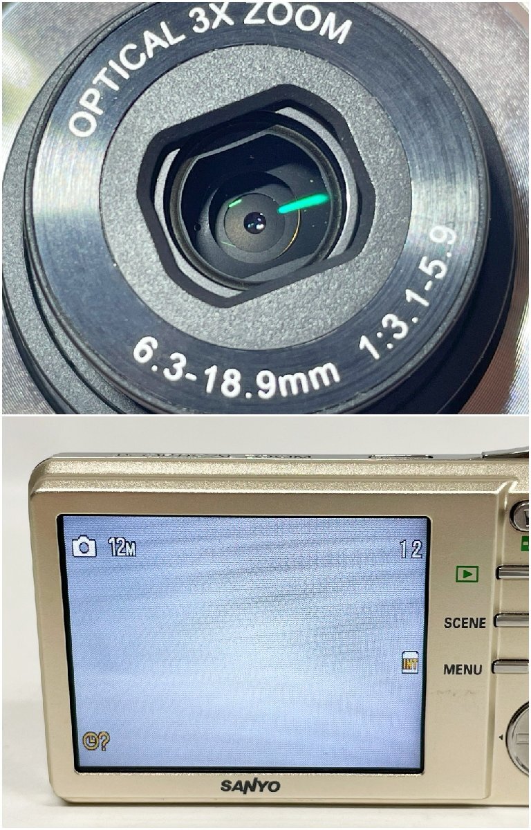 SANYO デジタルカメラ DSC-X1250|テレビ・オーディオ・カメラ SANYO デジタルカメラ DSC-X1250|テレビ・オーディオ・カメラ