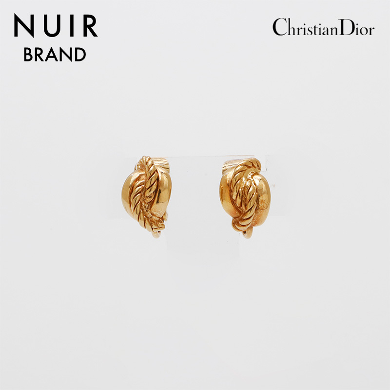 Christian Dior Christian Dior серьги Vintage Gold 