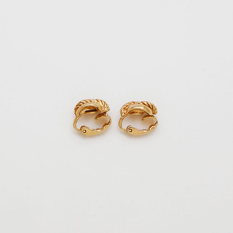  Christian Dior Christian Dior серьги Vintage Gold 