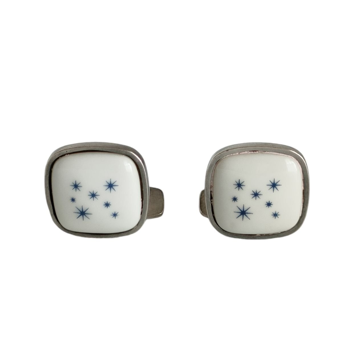 美品 Georg Jensen ジョージジェンセン 925SV×陶器 ポッタリー 美品 Georg Jensen ジョージジェンセン 925SV×陶器 ポッタリー