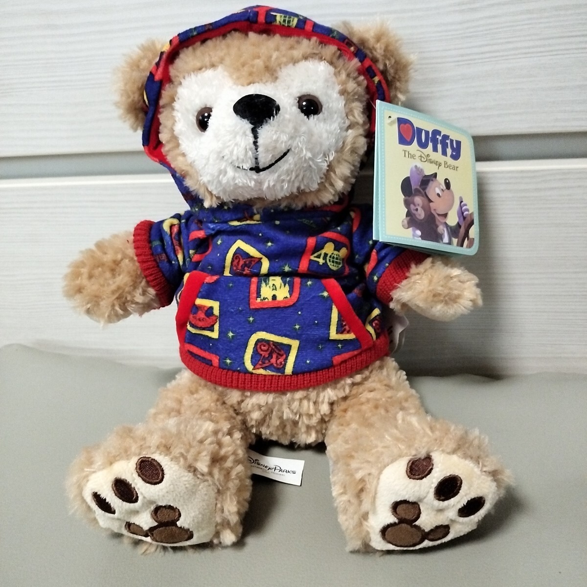 海外 ディズニー ダッフィー ぬいぐるみ 高さ32cm