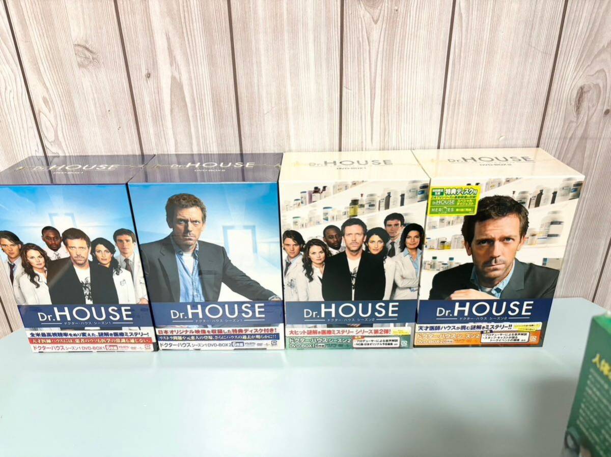  нераспечатанный DR.HOUSEdokta- house DVD-BOX DVD совместно [ season 1~ финальный ] западное кино теледрама за границей 