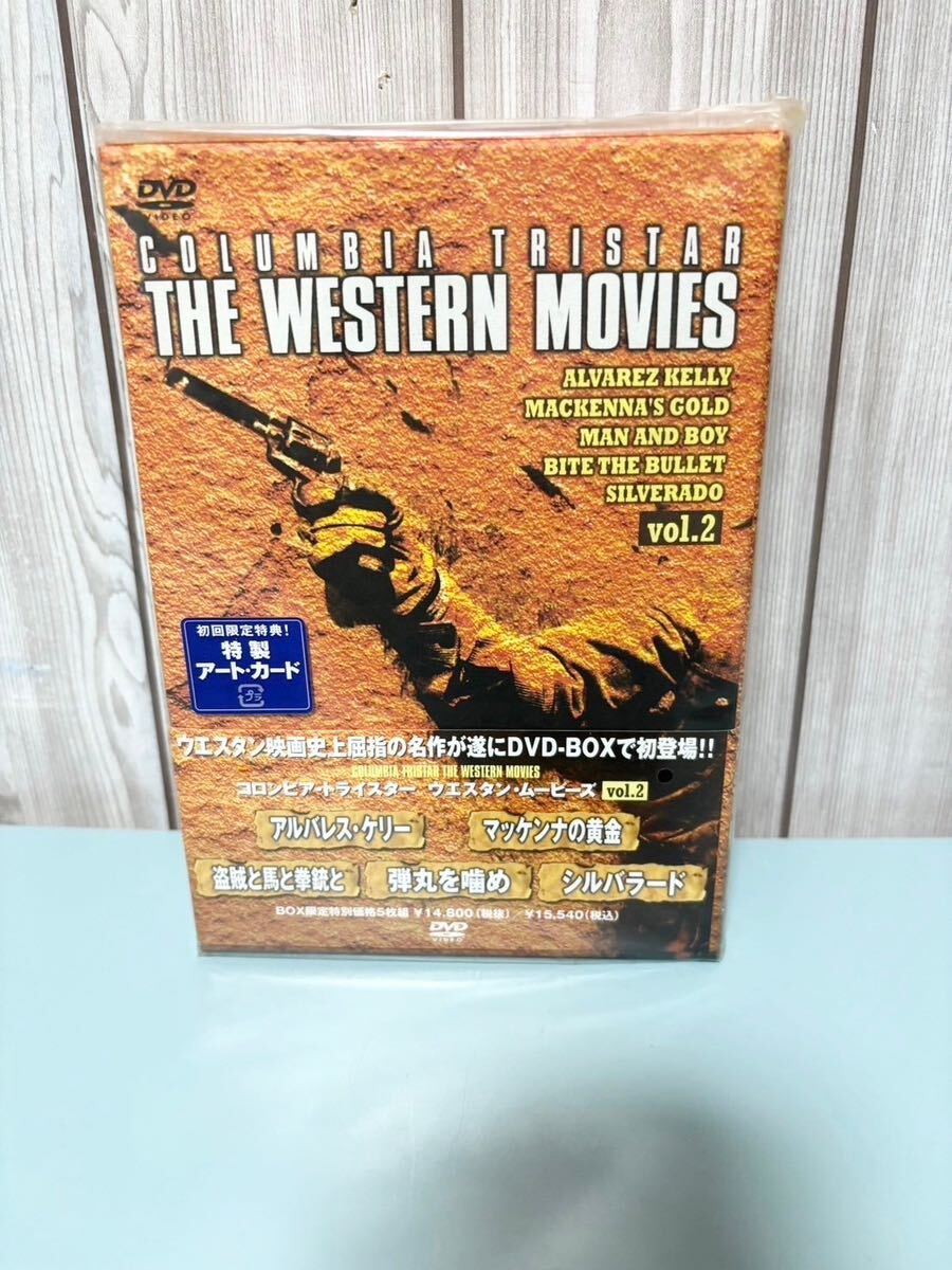 未開封 コロンビア・トライスター ウエスタン・ムービーズ vol.2 DVD BOX 帯付き 洋画 西部劇