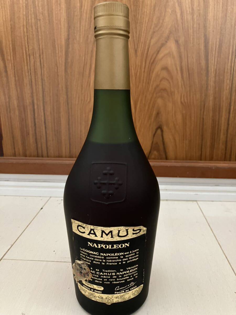 1円~【未開栓】COGNAC CAMUS NAPOLEON カミュ ナポレオン 1円~【未開栓】COGNAC CAMUS NAPOLEON カミュ ナポレオン