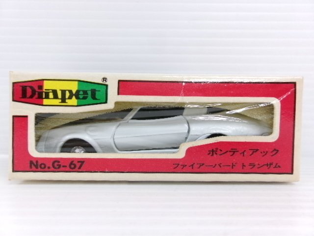  Yonezawa Diapet 1/53 Pontiac Firebird Trans Am white (2232-589)