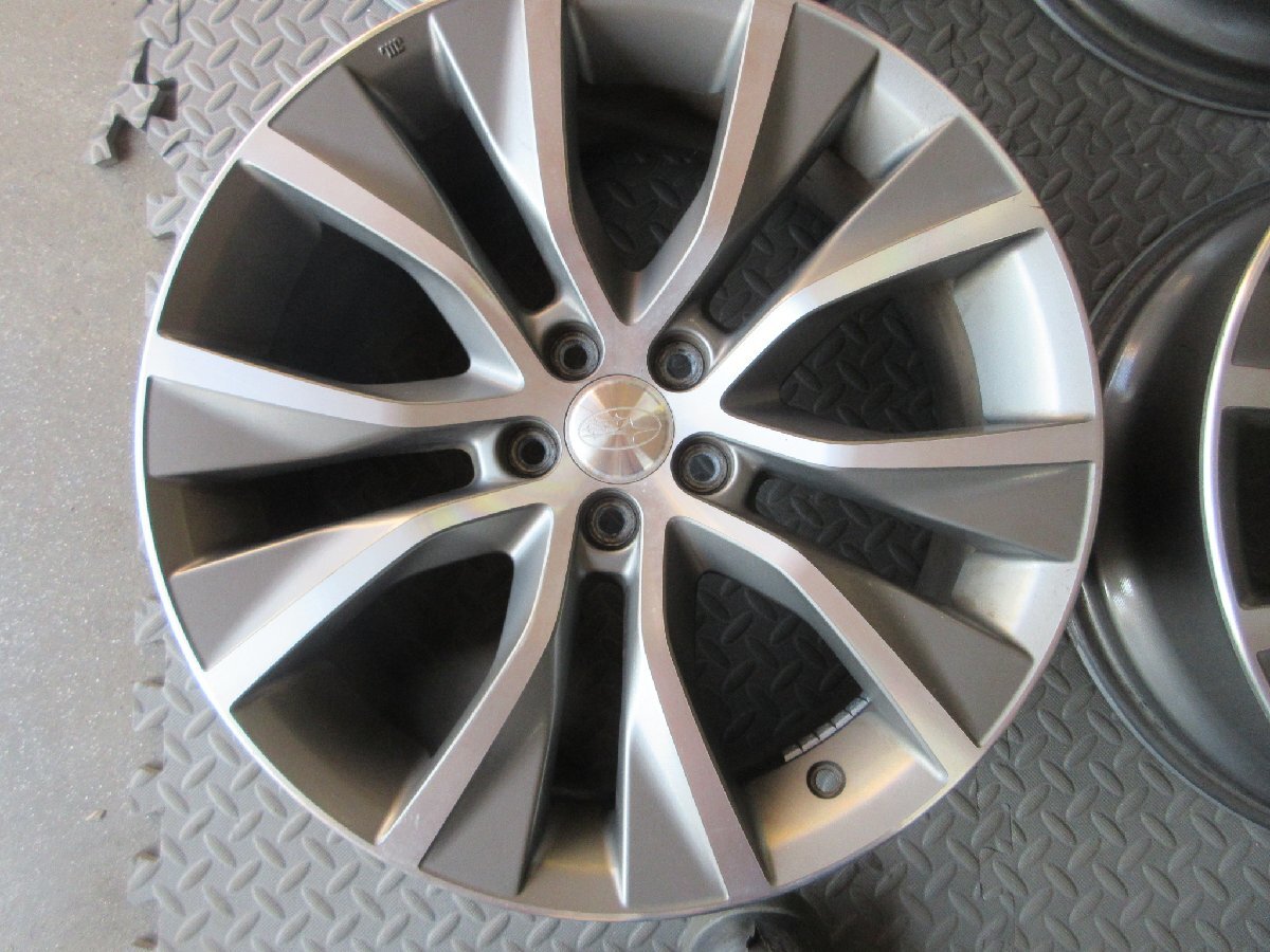 8321ス1〇 スバル レガシィアウトバック BR系 純正アルミホイール 18×7J PCD100×5H +48【本州四国九州送料】_画像4