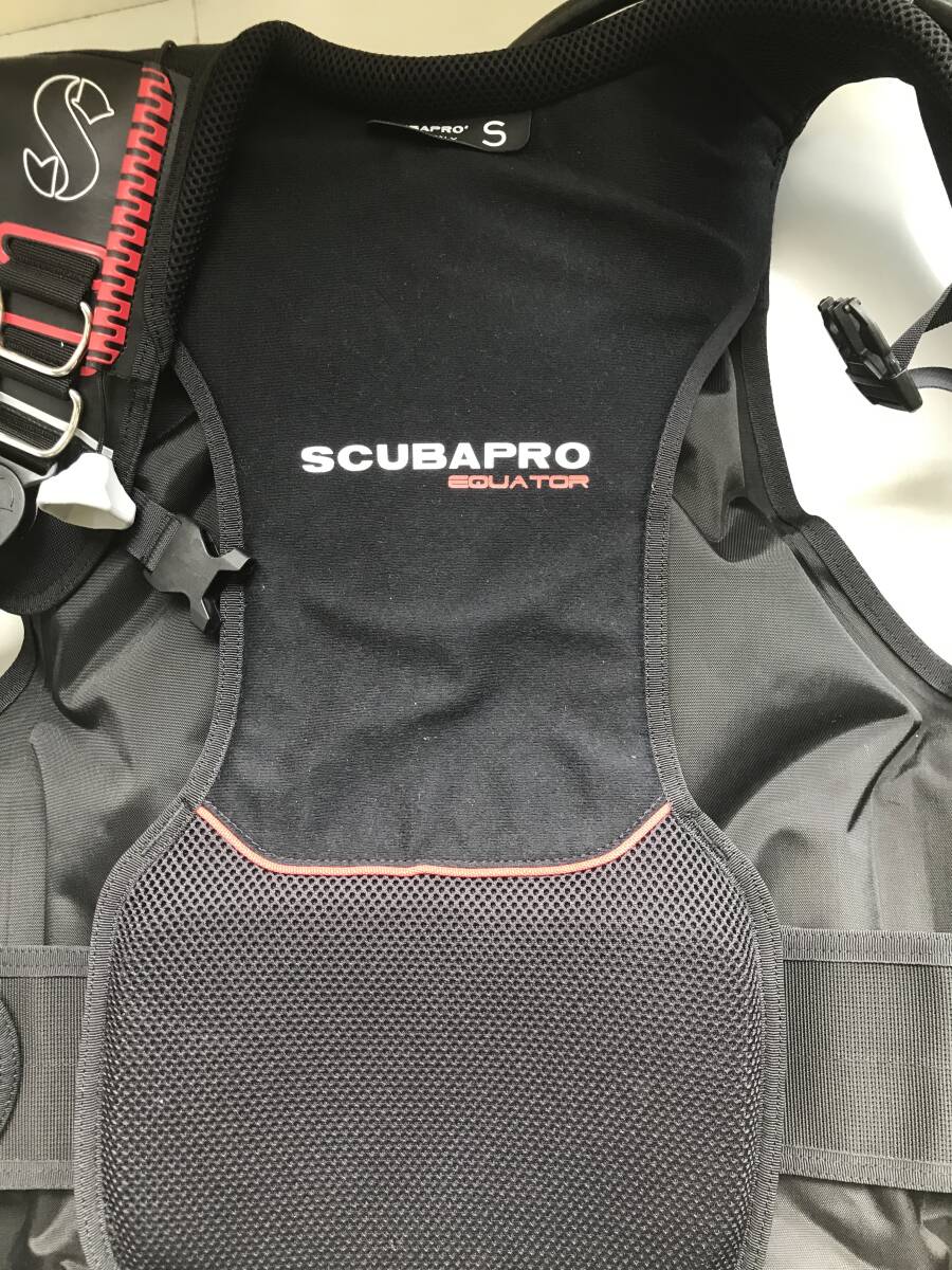 海未使用】SCUBAPRO EQUATOR BC(S)エア2&bio-tanklock2付 海未使用】SCUBAPRO EQUATOR BC(S)エア2&bio-tanklock2付