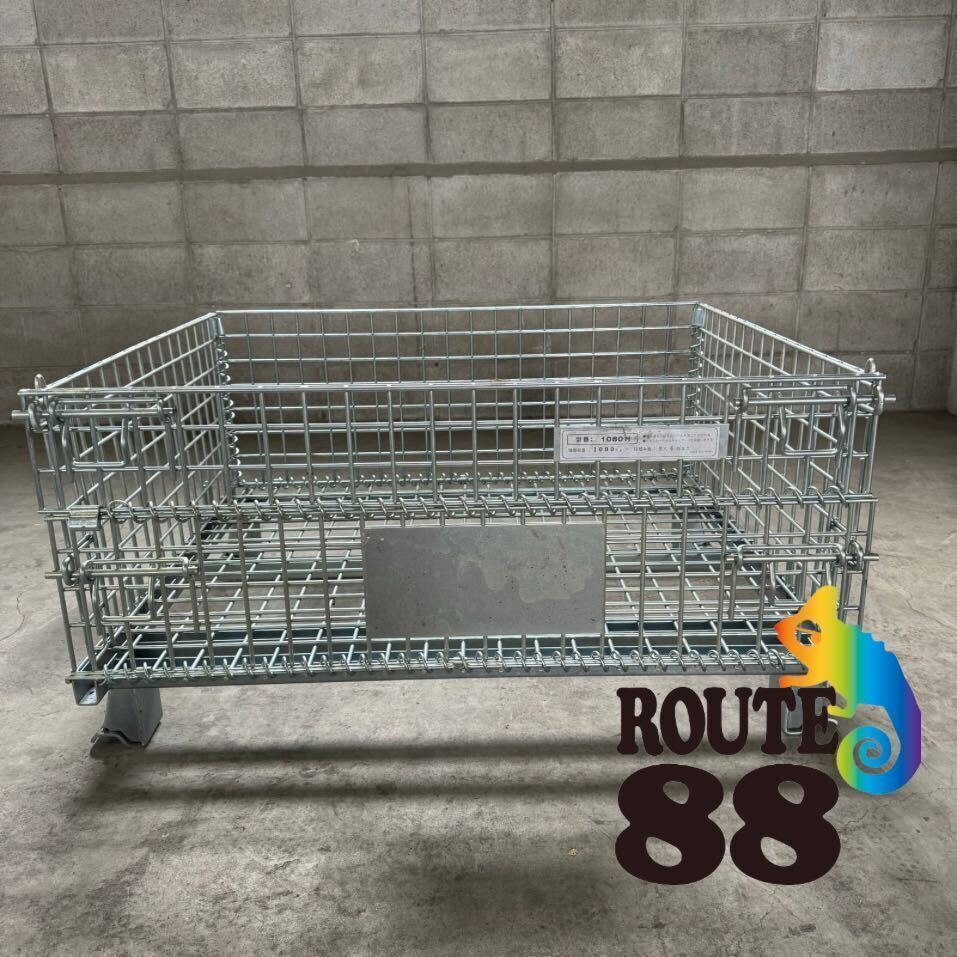 奈良県葛城市発】【中古】メッシュパレット 800×1000×510 10台セット