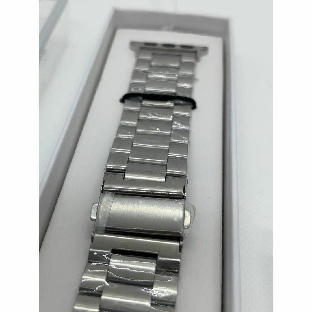 高級感ステンレスベルト＊アップルウォッチ＊バンドケース　コマ調節具付_画像1