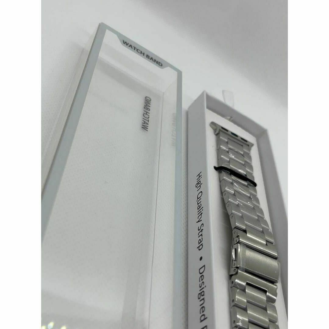 高級感ステンレスベルト＊アップルウォッチ＊バンドケース　コマ調節具付_画像8