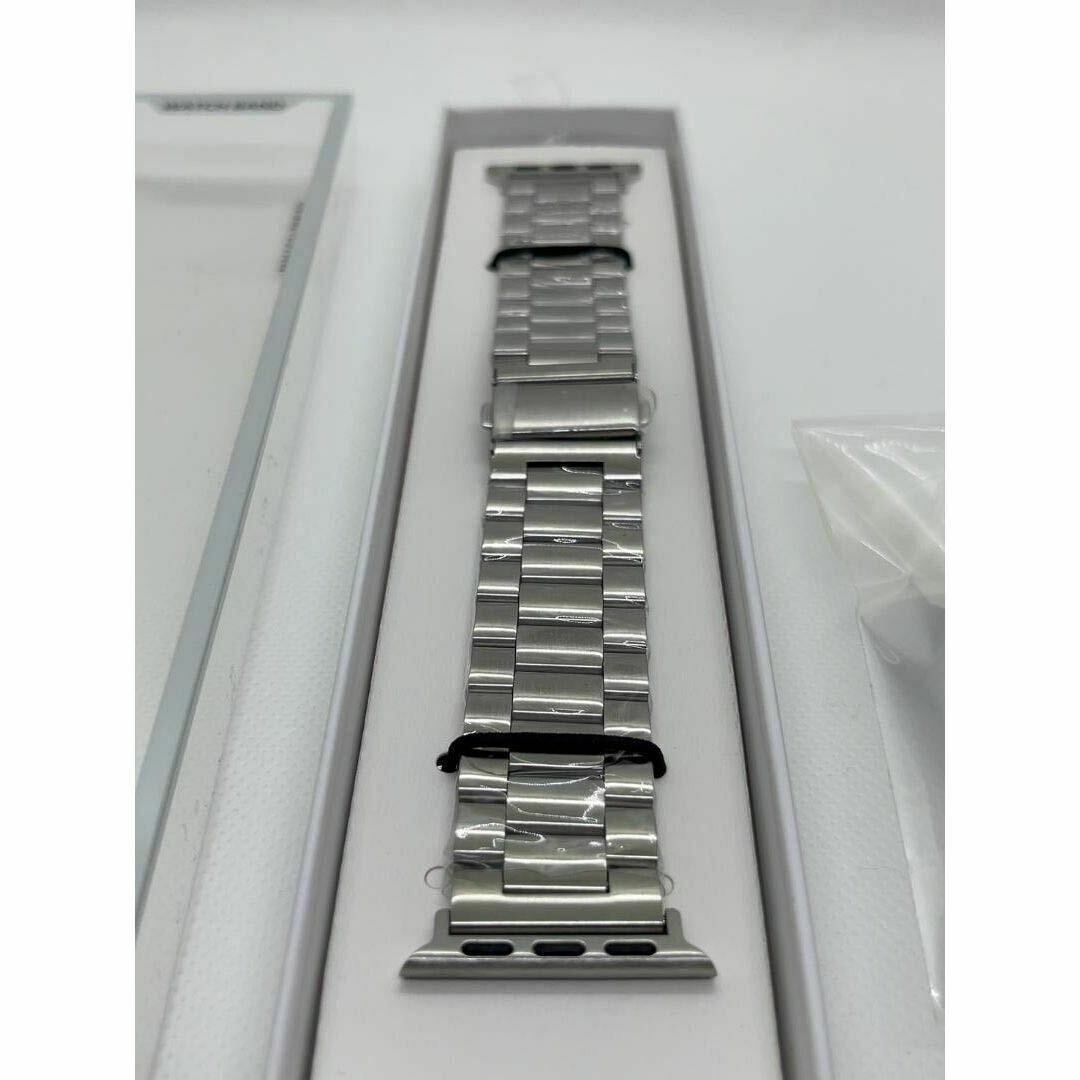 高級感ステンレスベルト＊アップルウォッチ＊バンドケース　コマ調節具付_画像9