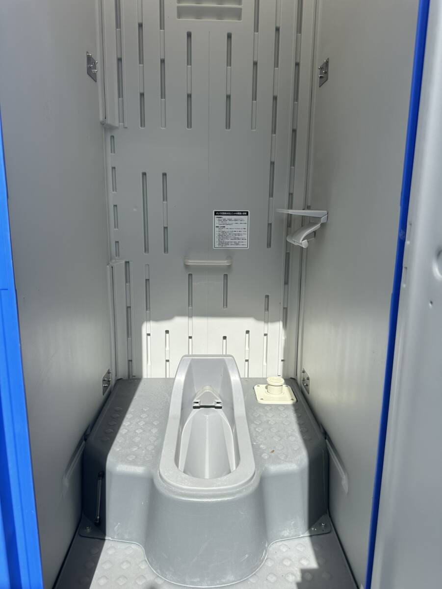 ○○中古 仮設トイレ ポンプ式簡易水洗 兼用和式 TU-iXF4 ○○中古 仮設トイレ ポンプ式簡易水洗 兼用和式 TU-iXF4