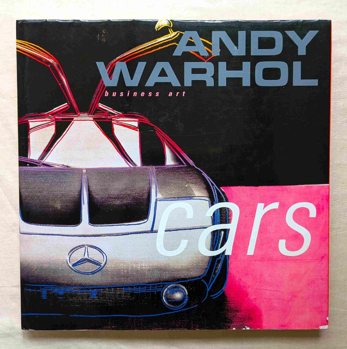 アンディ・ウォーホル メルセデス・ベンツ 遺作 自動車シリーズ 洋書 Andy Warhol Cars ロバート・ロンゴ/ダイムラー・クライスラー