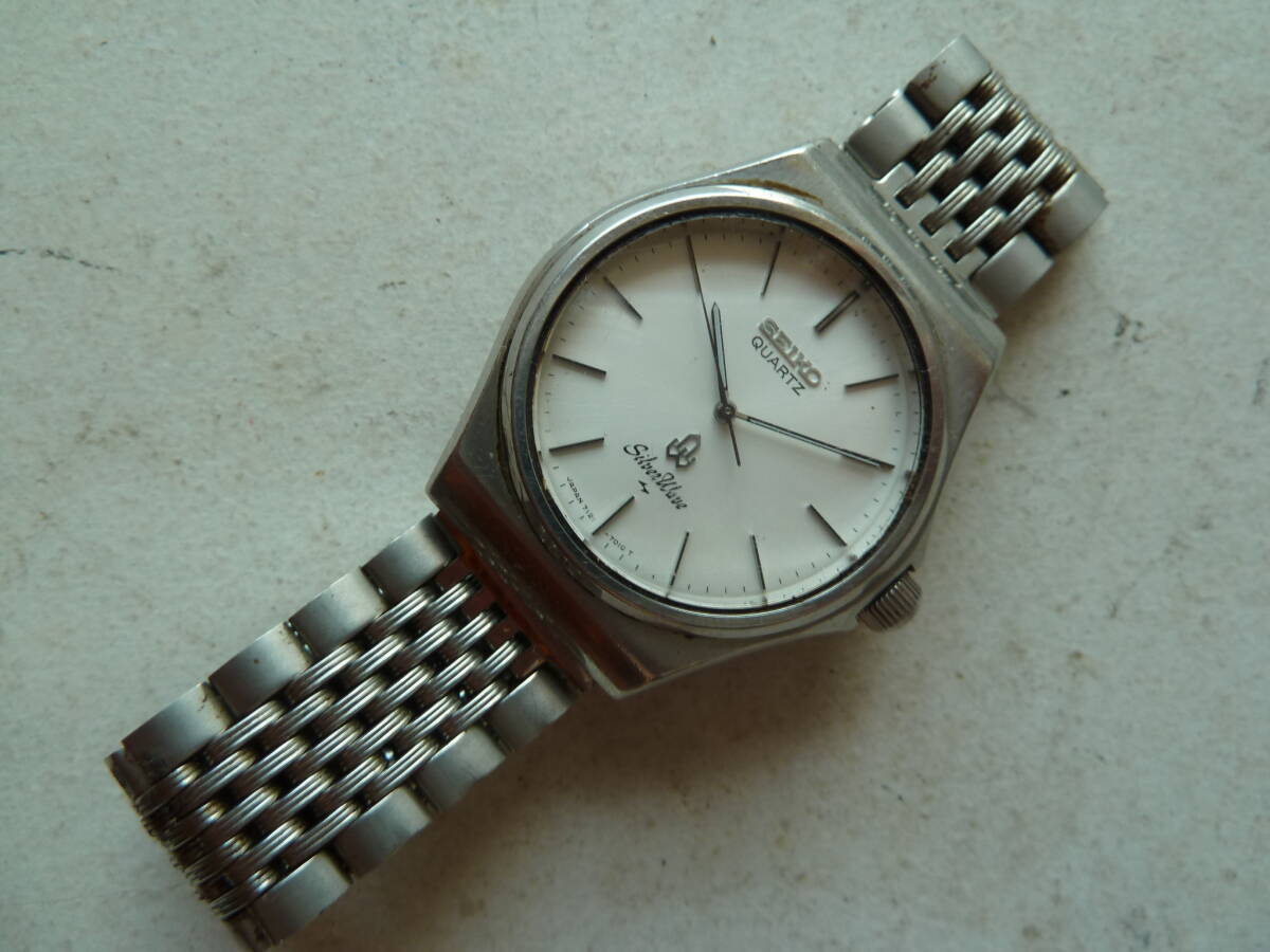 SEIKO セイコー メンズ オールド クォーツ シルバーウエーブ SEIKO セイコー メンズ オールド クォーツ シルバーウエーブ