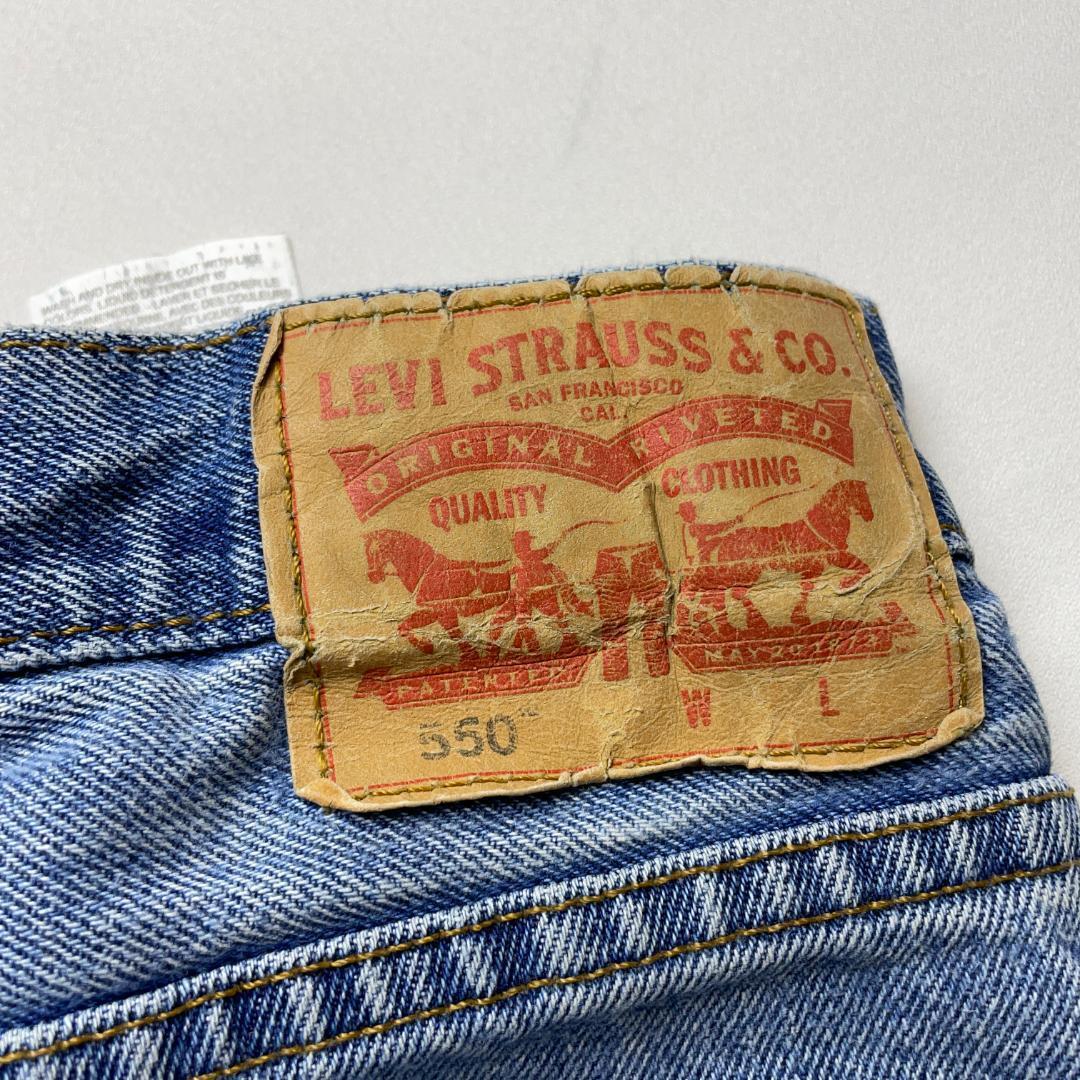 Levi's リーバイス 550 w50 バギーデニム 古着 ジーンズ 極太 Levi's リーバイス 550 w50 バギーデニム 古着 ジーンズ 極太