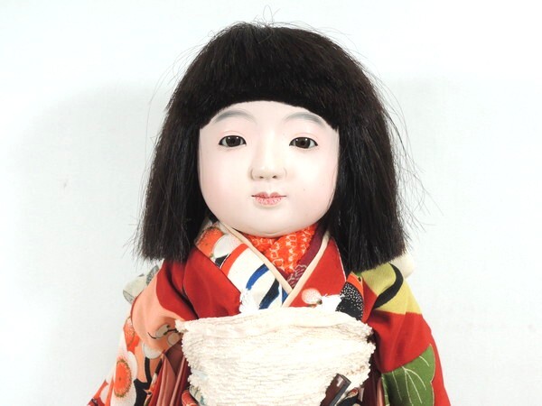 昭和期/松乾斎東光/市松人形/高:36cm/女の子/日本人形/いち 昭和期/松乾斎東光/市松人形/高:36cm/女の子/日本人形/いち