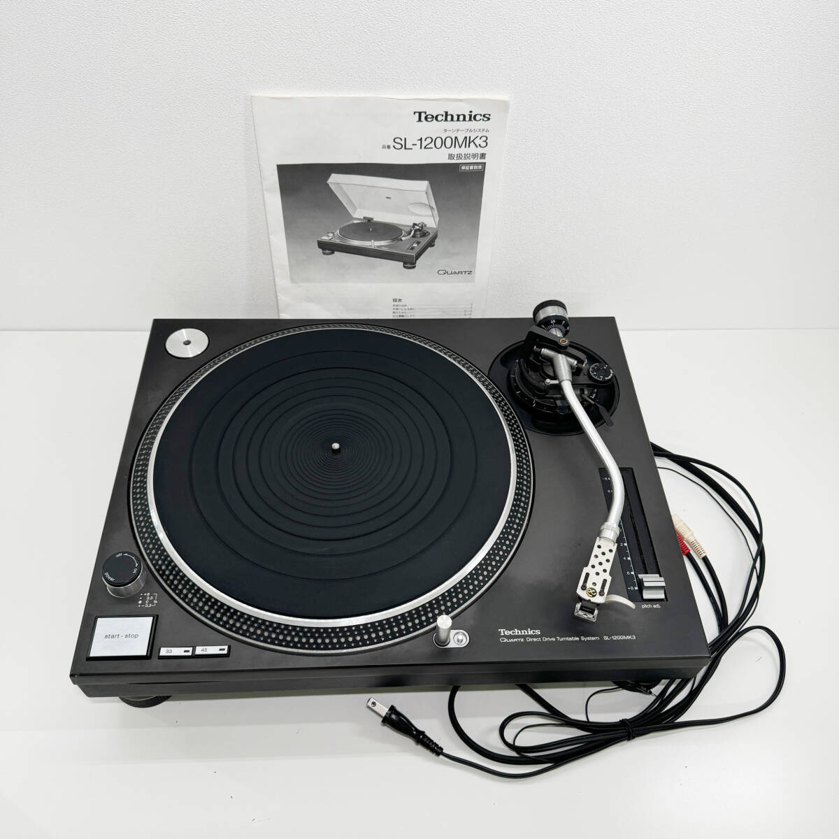 Technics うれしく SL-1200MK3D レコードプレーヤー本体 Technics うれしく SL-1200MK3D レコードプレーヤー本体