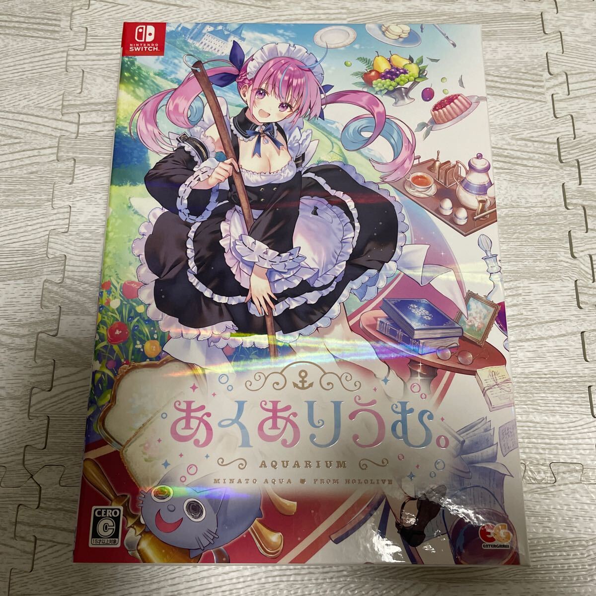 あくありうむ 完全生産限定版 Switch 湊あくあ ホロライブ が あくありうむ 完全生産限定版 Switch 湊あくあ ホロライブ が