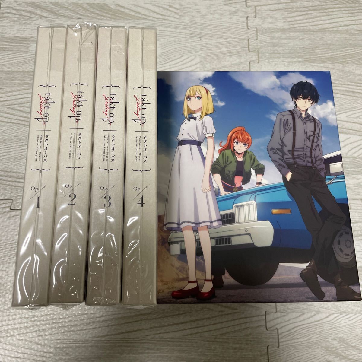 takt op Destiny 特装限定版 Blu-ray Op 1 Op 2 Op 3 Op 4 全巻 takt op Destiny 特装限定版 Blu-ray Op 1 Op 2 Op 3 Op 4 全巻