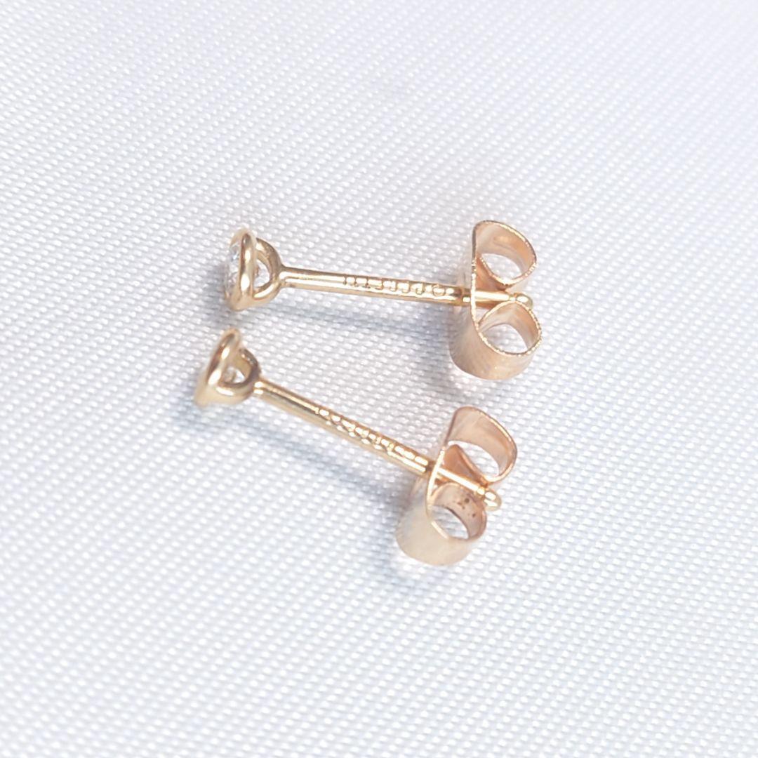 【美品】TIFFANYティファニー K18 バイザヤード ダイヤ ピアス 片耳用 TIFFANYティファニー K18 バイザヤード ダイヤ ピアス 5319