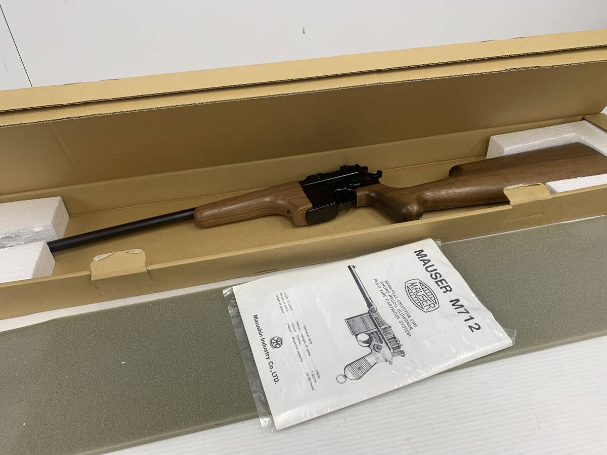 290321★【保管品】MAUSER M712　STGA刻印　モーゼルM712カービン　ダミーカートリッジ式モデルガン　マルシン　箱有　写真追加あり★