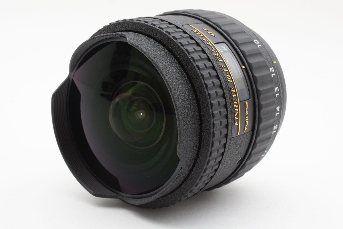 Tokina AT-X DX Fisheye 10-17mm F/3.5-4.5 Nikon ニコンF Tokina AT-X DX Fisheye 10-17mm F/3.5-4.5 Nikon ニコンF