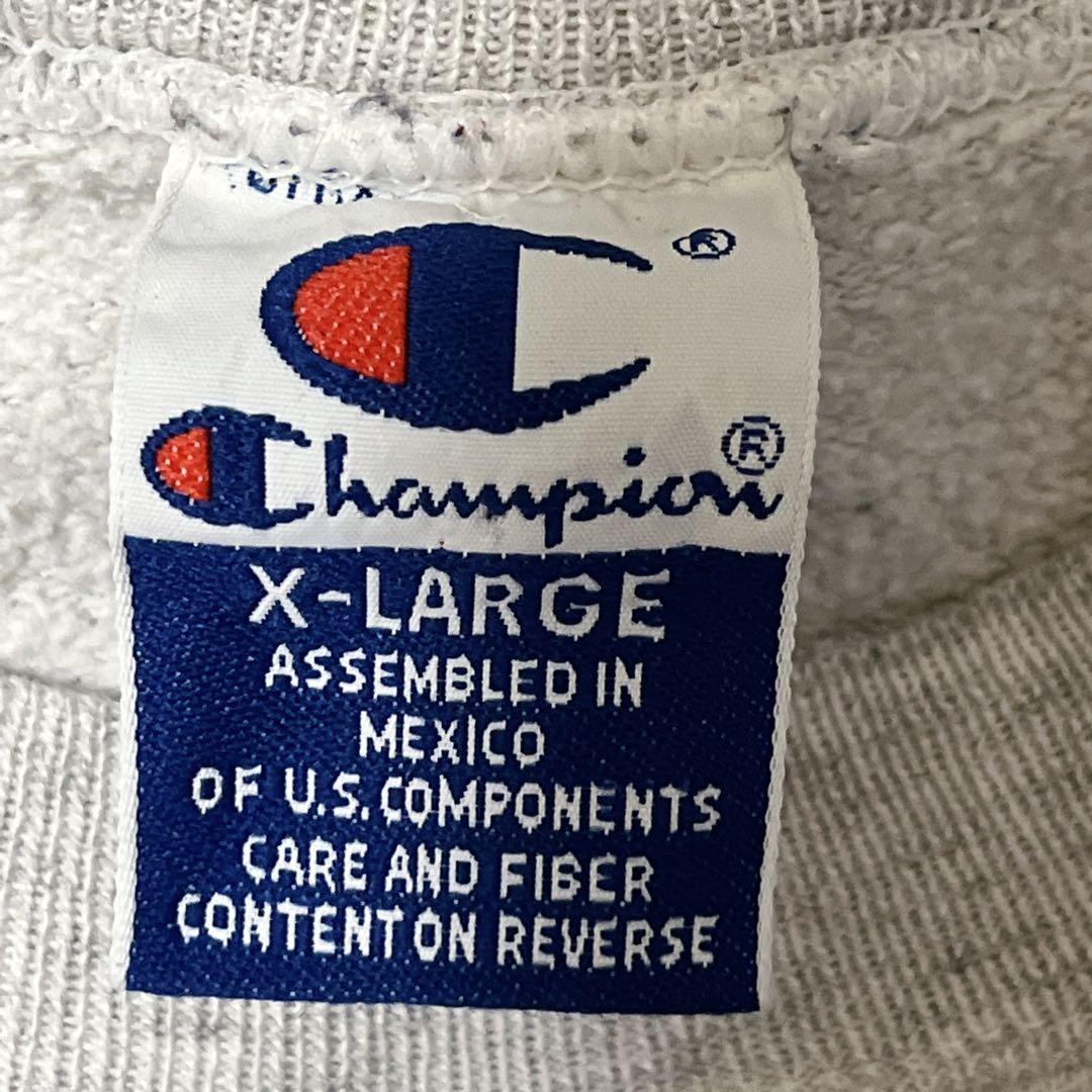 90's Champion チャンピオン スウェット トレーナー XL グレー 3 90's Champion チャンピオン スウェット トレーナー XL グレー 3