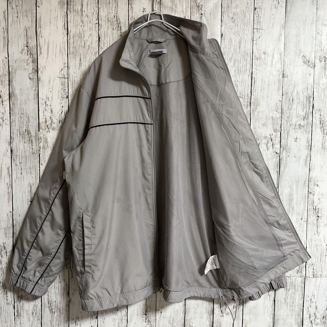 00's NIKE ナイキ ナイロンジャケット L グレー ワンポイント 00's NIKE ナイキ ナイロンジャケット L グレー ワンポイント
