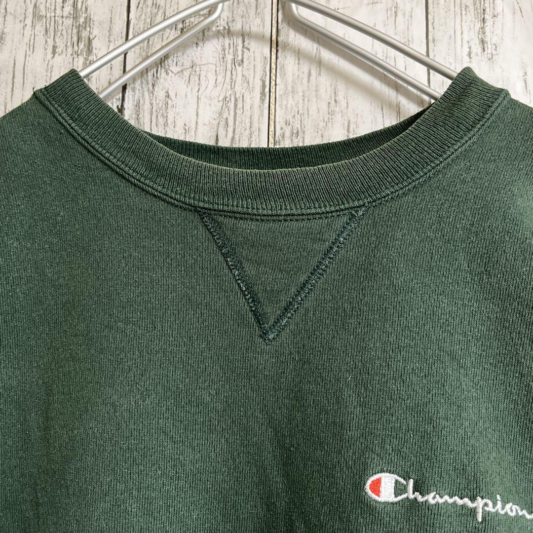 90's Champion チャンピオン 青タグ スウェット 2XL 緑 グリーン 90's Champion チャンピオン 青タグ スウェット 2XL 緑 グリーン