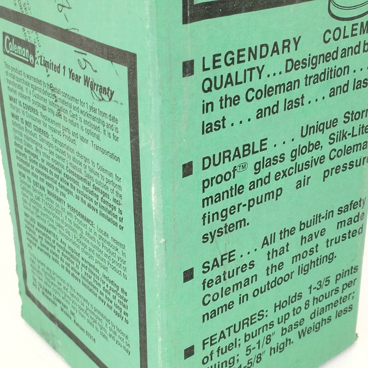 元箱未開封品 Coleman コールマン 200A195 ガソリンランタン 元箱未開封品 Coleman コールマン 200A195 ガソリンランタン