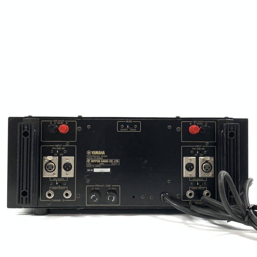 YAMAHA PC2002M パワーアンプ 音響 業務用 ヤマハ PA Yahoo!オークション - YAMAHA ヤマハ PC2002M PAアンプ [PA機器
