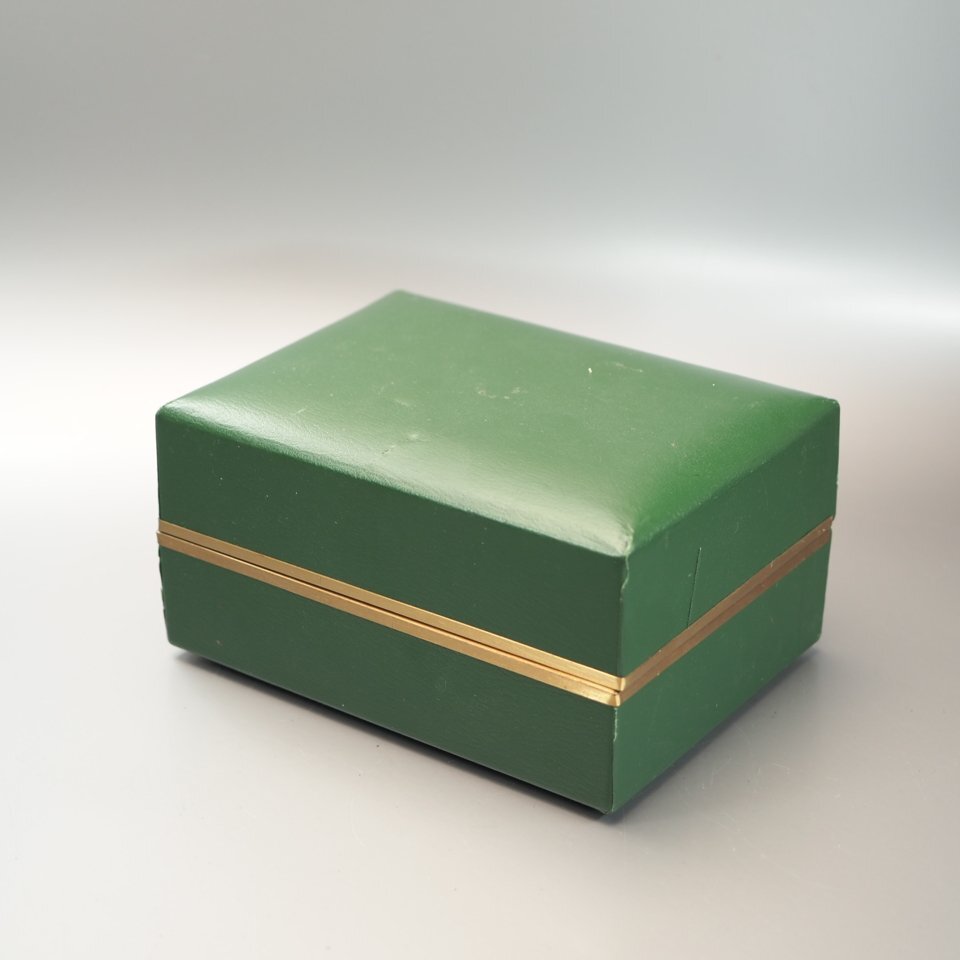 【希少 ヴィンテージBOX】 ROLEX ロレックス 純正BOX 內(nèi)箱 グリーン ヴィンテージ 空箱 箱のみ BOXのみ 「-」