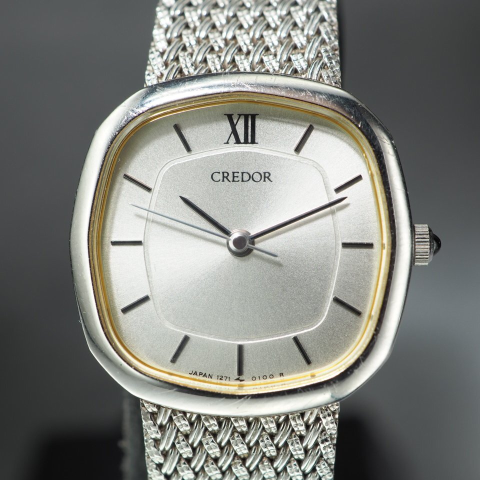1円~ SEIKO セイコー CREDOR クレドール 7771-5040 1271-5030 SS
