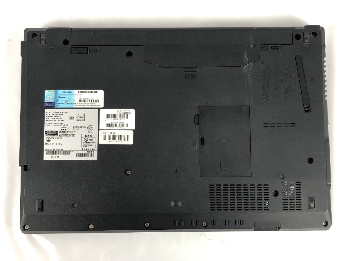 中古 富士通 LIFEBOOK A743/G Core i7 3540M 3GHz/4GB/128GB(SSD)/ Multi/15.6W|スマホ、タブレット、パソコン 中古 富士通 LIFEBOOK A743/G Core i7 3540M 3GHz/4GB/128GB(SSD)/ Multi/15.6W|スマホ、タブレット、パソコン