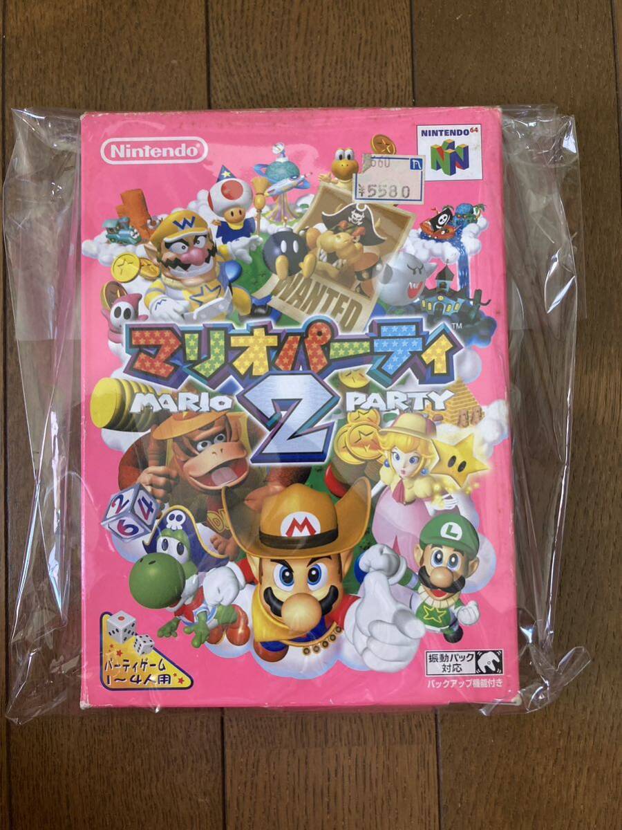マリオパーティ2 任天堂 Nintendo ソフト 箱 説明書付き マリオパーティ2 任天堂 Nintendo ソフト 箱 説明書付き
