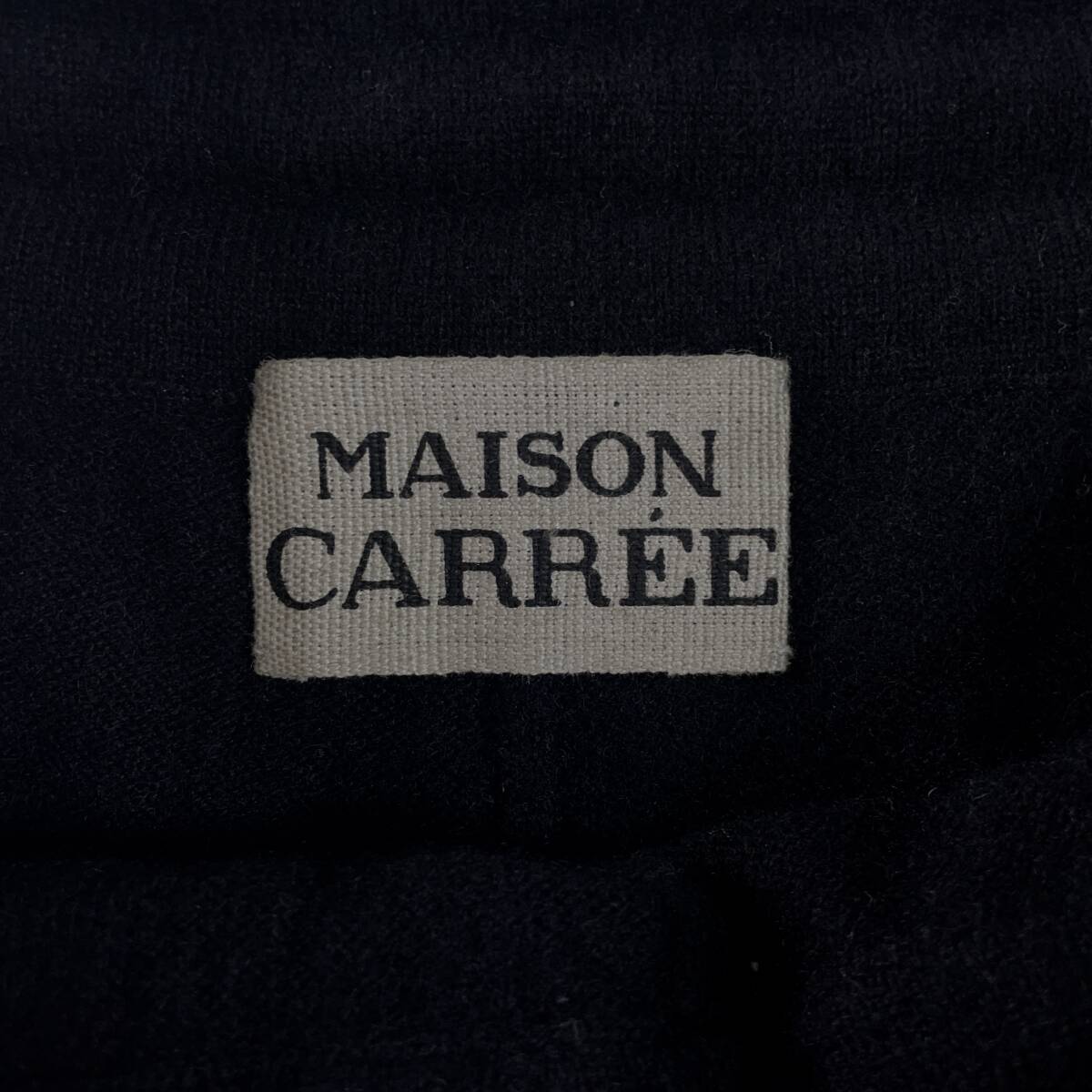 美品 送料無料 MAISON CARREE メゾンカレ カシミヤ 100 美品 送料無料 MAISON CARREE メゾンカレ カシミヤ 100