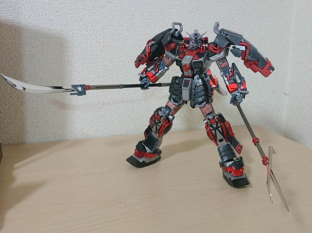 今日だけ値下げ MG 1/100 真武者頑駄無 戦国の陣 黒衣大鎧 今日だけ値下げ MG 1/100 真武者頑駄無 戦国の陣 黒衣大鎧