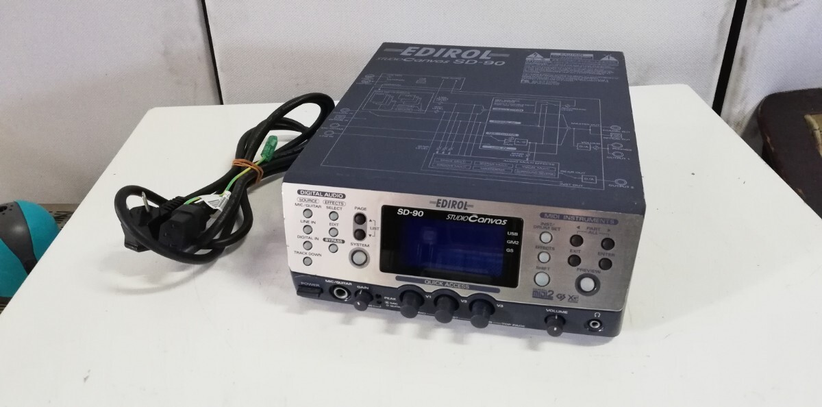 ☆Roland EDIROL SD-90 Studio Canvas USB☆OK!!☆MADE in JAPAN ☆Roland EDIROL SD-90 Studio Canvas USB☆OK!!☆MADE in JAPAN